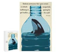 Jigsaws 1000 PCS for Teenagerss Save The Ocean Puzzles for Adults Hands-on Game Birthday Present Birthday Present, Gifts, 1000 PCS