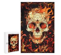 Jigsaws 1000 PCS for Teenagerss Skull Head Puzzles for Adults Hands-on Game Birthday Present Birthday Present, Gifts, 1000 PCS