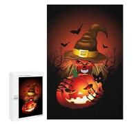 Jigsaws 1000 PCS for Teenagerss Skull Witch Monster Jigsaw Puzzle Brain Teaser Game Stress Reliever Challenging To Complete 1000 PCS