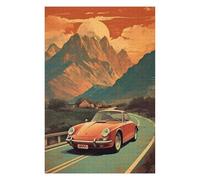 Jigsaws 1000 PCS for Teenagerss Sunset Drive Adventure Jigsaw for Adults Brain Teaser Game Analysis And Logic Gifts for Friends And Family 1000 PCS