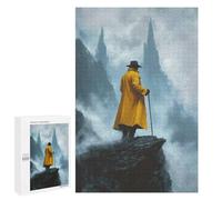 Jigsaws 1000 PCS for Teenagerss The Cliff of Revelation Puzzles for Adults Hands-on Game Birthday Present Birthday Present, Gifts, 1000 PCS