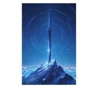 Jigsaws 1000 PCS for Teenagerss The Polaris Sword Jigsaw for Adults Brain Teaser Game Analysis And Logic Gifts for Friends And Family 1000 PCS
