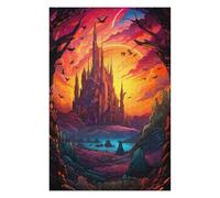 Jigsaws 1000 PCS for Teenagerss Tower of The Elven Mage Jigsaw for Adults Brain Teaser Game Analysis And Logic Gifts for Friends And Family 1000 PCS