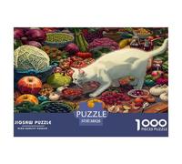 Jigsaws 1000 Piece Abundant Cuisine - Artwork A Funny And Artistic Puzzle Classic Educational Games Puzzles 38x26cm/1000pcs