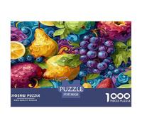 Jigsaws 1000 Piece Abundant Cuisine - Artwork Home Decoration Impossible Educational Games Challenging Puzzles 38x26cm/1000pcs