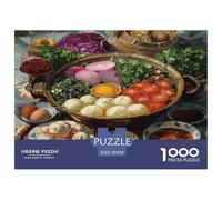 Jigsaws 1000 Piece Abundant Cuisine - Artwork Impossible Educational Games Gifts for Children Boys Girls Puzzles 70x50cm/1000pcs