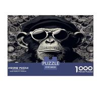 Jigsaws 1000 Piece Die Gorilla - Artistic Wildlife A Funny And Artistic Puzzle for Adults Or Families Puzzles 38x26cm/1000pcs