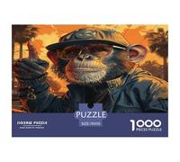 Jigsaws 1000 Piece Die Gorilla - Artistic Wildlife Gifts for Children Boys Girls A Funny And Artistic Puzzle Puzzles 70x50cm/1000pcs