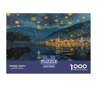 Jigsaws 1000 Piece Landscape Painting - Art Deco Classic Educational Games A Funny And Artistic Puzzle Puzzles 70x50cm/1000pcs