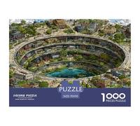 Jigsaws 1000 Piece Urban Architecture - Art Architecture Educational Games A Funny And Artistic Puzzle Puzzles 70x50cm/1000pcs