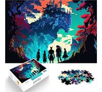 Jigsaws 1000 Pieces for Adults A group of fantasy heroes Lernspiele DIY Spielzeug Geburtstagsgeschenk, Geschenke38x26cm