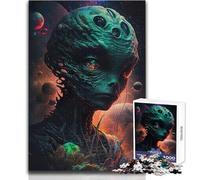 Jigsaws 1000 Pieces for Adults Alien Chronicles Educational Game Learning Educational Gift For Birthdays Size 38x26cm