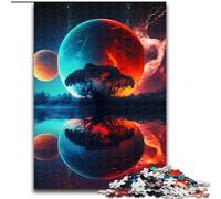 Jigsaws 1000 Pieces for Adults Alien Planet Landscape Jigsaw Puzzles 1000 Pieces for Adults for Family Fun Perfect for Holidays, Interactive Game Nights (Szie 26x38 cm)