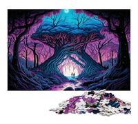 Jigsaws 1000 Pieces for Adults Alien Planet Puzzles for Adults Fun at Home Activities, Birthday Present, Travel Gifts 26X38CM/10.23x14.96inch