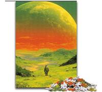 Jigsaws 1000 Pieces for Adults Alien Planet,Stress Reliever Difficult Challenge Is Ideal As Gifts for The Whole Family 50x75cm