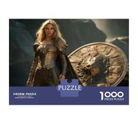 Jigsaws 1000 Pieces for Adults Amazonian Warrior Armor Set Jigsaw for Adults Relaxing Games Presents for Women Fun at Home Activities, 52x38cm/1000pcs