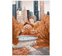 Jigsaws 1000 Pieces for Adults, Amsterdam Japan London Travel, Impossible Puzzle for Adults Educational Games Gifts, Creative Puzzles for Adults Kids