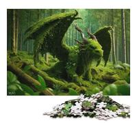 Jigsaws 1000 Pieces for Adults And by Wise Forest Dragon in A Grove Jigsaw Puzzle for Adults Woodenboard Puzzles Adults Puzzles Gifts 1000pcs (75x50cm)