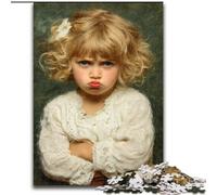 Jigsaws 1000 Pieces for Adults Angry Little Boy, Educational Toys for Is Ideal As A Gift for The Whole Family for And 14 Years Old (Size 26x38cm)