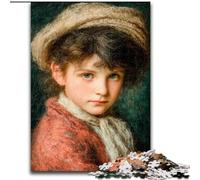 Jigsaws 1000 Pieces for Adults Angry Little Boy,Stress Reliever Difficult Challenge Is Ideal As Gifts for The Whole Family 50x75cm