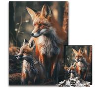Jigsaws 1000 Pieces for Adults Animal Family Jigsaw Puzzles for Teenagers & Teens Ideal Birthday 1000 PCS(75x50cm)