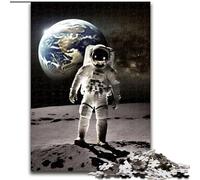 Jigsaws 1000 Pieces for Adults Apollo Earth Portrait Puzzles for 1000 Piece Challenging Brain Teaser for Teenagers & Families size 50x75cm