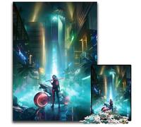 Jigsaws 1000 Pieces for Adults Arasaka Glow Impossible Jigsaw Puzzles for Adults Ideal for Lover Perfect Christmas New Year Valentine's Gift 1000 PCS(75x50cm)