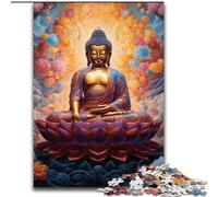 Jigsaws 1000 Pieces for Adults Art Buddha Jigsaw for Teenagers, Couples, And Friends for Birthdays, Christmas (size : 50x75cm)