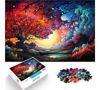 Jigsaws 1000 Pieces for Adults Artful paintings Home Decoration Puzzle 26x38cm Enhance love between couples for teenager 14+