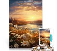 Jigsaws 1000 Pieces for Adults Autumn Flowers Educational Games 50x75cm is ideal as a gift for the whole family Suitable for and 14