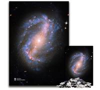 Jigsaws 1000 Pieces for Adults Barred Spiral Galaxy Challenging Puzzles for Family And Friends Suitable for Ages 1000 PCS(38x26cm)