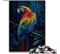 Jigsaws 1000 Pieces for Adults Beautiful Parrot, for Ages 14 And over Each Piece Is Unique - Fun And Challenging Game for The Whole Family Good Gift (Size 26x38cm)