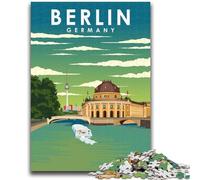 Jigsaws 1000 Pieces for Adults Berlin Germany Travel Art Family Fun for Is Ideal As A Gift for The Whole Family for And Age 14 Years Up (size 50x75cm)