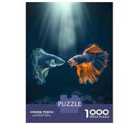 Jigsaws 1000 Pieces for Adults Betta Meeting Jigsaws for Adults Relax Games Presents for Women Unique Birthday And Xmas Gifts 52x38cm/1000pcs