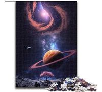 Jigsaws 1000 Pieces for Adults Beyond The Rings Wooden Jigsaw Puzzles for Adults size 50x75cm Fun at Home Activities, Birthday Present, Travel Gifts