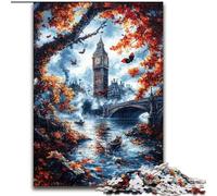 Jigsaws 1000 Pieces for Adults Big Ben, London, Family Entertainment Toys Is Ideal As Gifts for The Whole Family for 14+ (size 26x38cm)