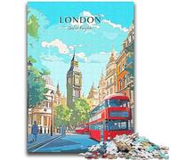 Jigsaws 1000 Pieces for Adults Big Ben London Travel Family Fun for Is Ideal As A Gift for The Whole Family for And Age 14 Years Up (size 38x52cm)