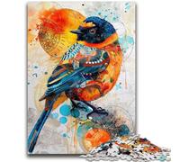 Jigsaws 1000 Pieces for Adults Bird Help The Brain Exercise Addictive Toys to Cultivate Patience A Work of Art 26x38cm