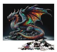 Jigsaws 1000 Pieces for Adults Black Fire Opal Resting on Rocks Jigsaw Puzzles for Adults Woodenboard Puzzles Challenging Game 1000pcs (75x50cm)