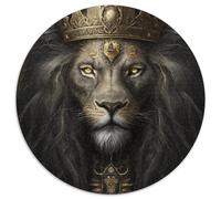 Jigsaws 1000 Pieces for Adults Bloodline of The Lion Kings 1000-Piece Jigsaw Puzzle Family Activity Game for Teenagers,Challenging Brain Teaser 67.5x67.5 cm