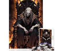 Jigsaws 1000 Pieces for Adults Bone Throne Death King's Reign Shared Joyful Family Experience Wonderful Christmas Surprise Gifts (38x52cm)