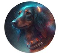Jigsaws 1000 Pieces for Adults Boss Doberman Jigsaw Puzzles Ideal Holiday Or Birthday Gift, Party Game Toy 1000pcs (67.5x67.5cm)