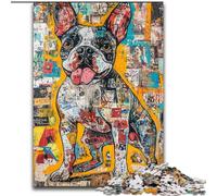 Jigsaws 1000 Pieces for Adults Boxer Dog, Educational Toys for Is Ideal As A Gift for The Whole Family for And 14 Years Old (Size 50x75cm)