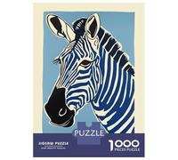 Jigsaws 1000 Pieces for Adults BRONX ZOO Vintage Poster Puzzles for Adults Brain Teaser Game Stress Reliever Unique Birthday And Xmas Gifts 52x38cm/1000pcs