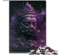 Jigsaws 1000 Pieces for Adults Buddha Statues Impossible Jigsaw Puzzles for Adults size 50x75cm for Mother'S Day, Birthdays, Christmas