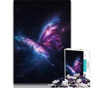 Jigsaws 1000 Pieces for Adults Butterfly Nebula,Help The Brain Exercise Addictive Toys to Cultivate Patience Gift For Birthdays (38x26cm)