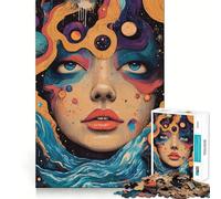 Jigsaws 1000 Pieces for Adults Celestial Visions Clean Fit Decor Brain Exercise Toy Cozy Time Play Birthday Fun Play (50x75cm)