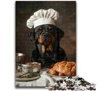 Jigsaws 1000 Pieces for Adults Chef Ronaldo Puzzles for Teenagers,Brain Intelligence Challenge Addictive Toys for Home Decoration (26x38cm)