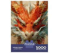 Jigsaws 1000 Pieces for Adults Chinese Lunar Dragon Puzzle for Adults Relax Games Analysis And Logic Christmas Birthday Gifts 38x26cm/1000pcs