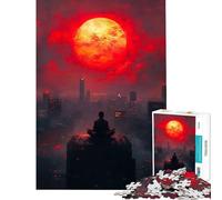 Jigsaws 1000 Pieces for Adults Cityscape Humanity Relaxing Games for Educational Game Challenge Toy Secret Santa Gifts Perfect Decoration (Size 38x52cm)